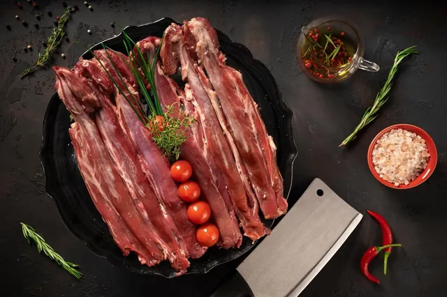 Izgara et ve mangal tabağı — Şivekar Beylikdüzü